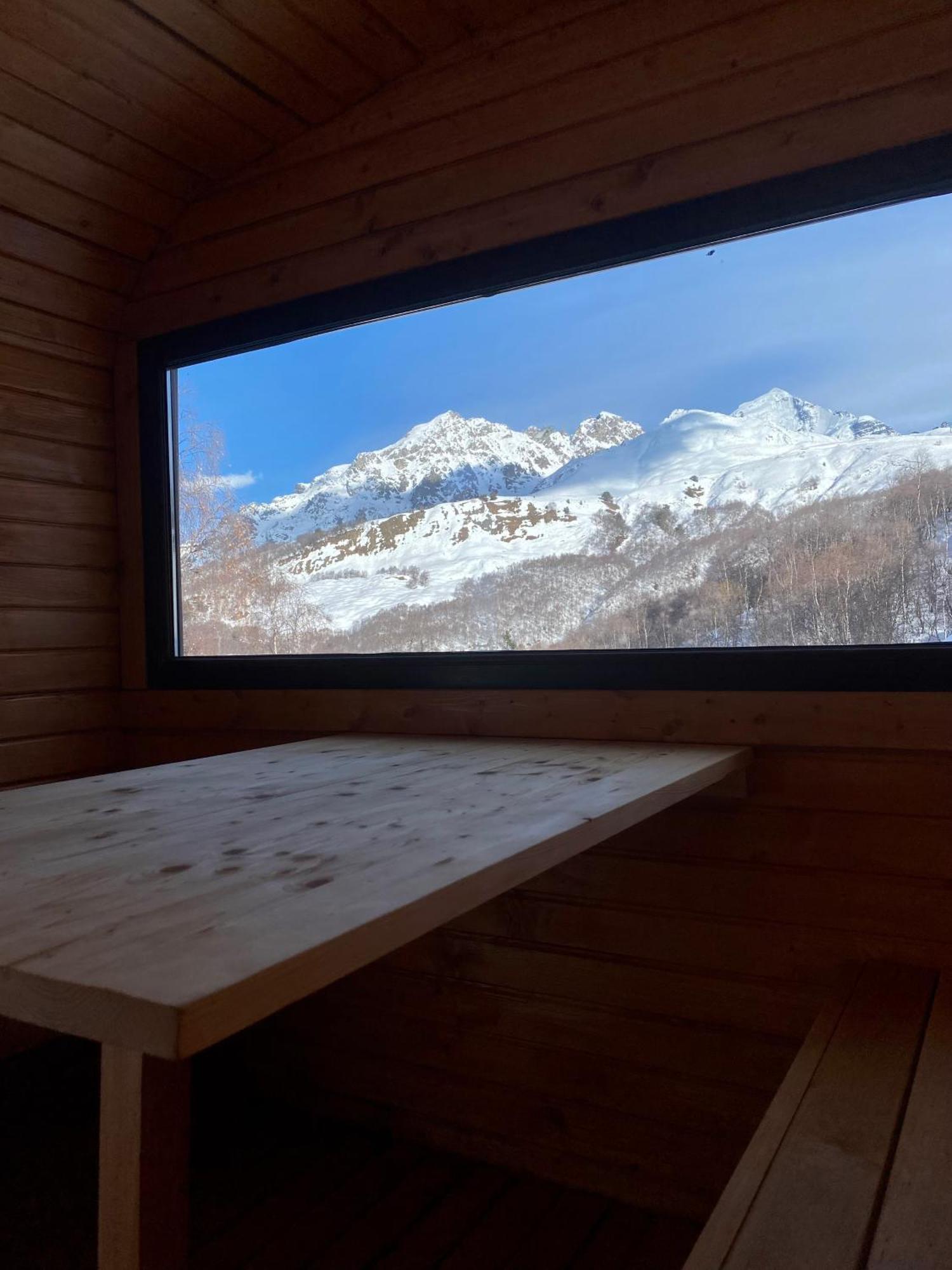 Sauna Tetnuldi Mestia Exteriér fotografie