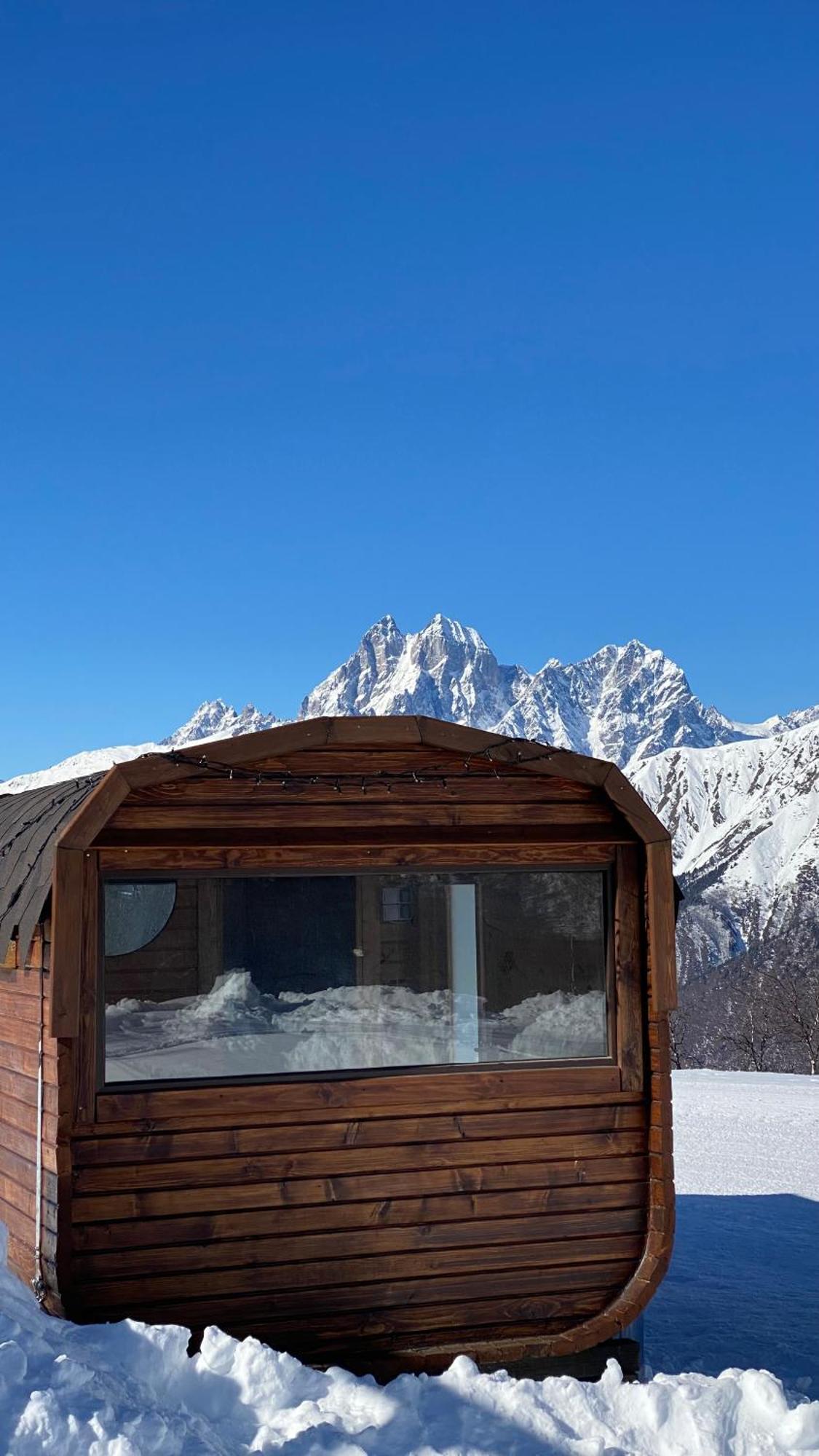 Sauna Tetnuldi Mestia Exteriér fotografie
